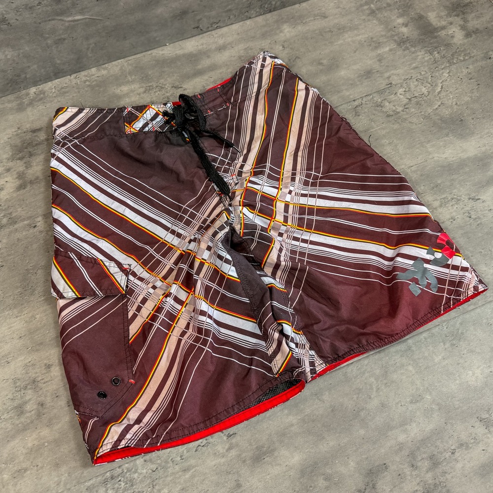 Y2K 2000's 00's Syphon G Baggy Relax Fit Wide Board Baggy Relax Fit Short's